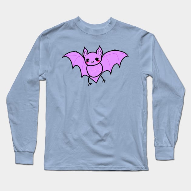 Pastel Bat Long Sleeve T-Shirt by ShinyBat